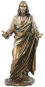 Bronze JESUS FIGUR